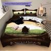 3pcs The Lord of the Rings Duvet Cover Set, 1 Duvet Cover + 2 Pillowcases (No Insert), High-Definition Print for All Seasons,Durable Yy251103018