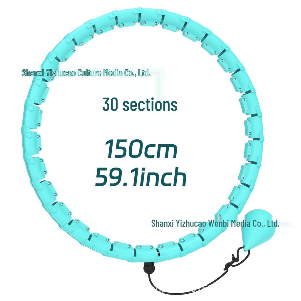 Intelligenter, abnehmbarer Hula-Hoop-Reifen für Frauen – Bauchweg-Effekt, taillenschonendes Fitnessprogramm
