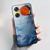 Custodia per Telefono Per ZTE Nubia Music 2 Custodia Z2460 Z2353 Estetica Gatto Carino Astronauta Nera Morbida TPU Silicone Copertura Protettiva Integrale