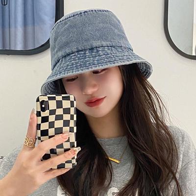 Kore Tarzı Geniş Kenarlı Kovboy Balıkçı Şapkası Erkek ve Kadın İlkbahar ve Yaz İnce Ins Japon Güneş Şapkası Güneş Şapkası