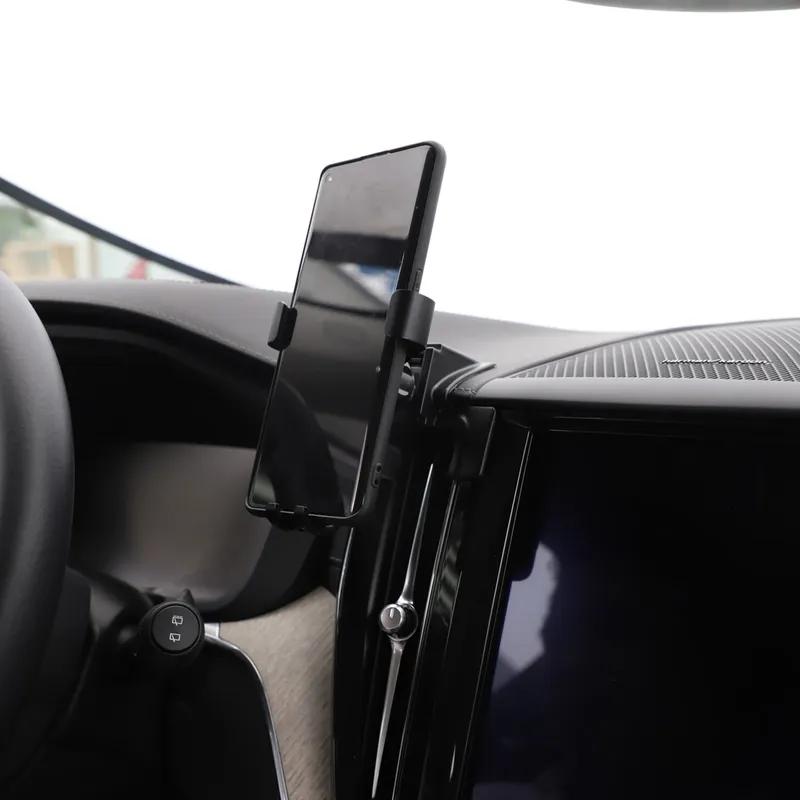 Car Mobile Phone Holder Accessories for Volvo XC60 2018~2025 GPS Bracket Navigation Stand Auto