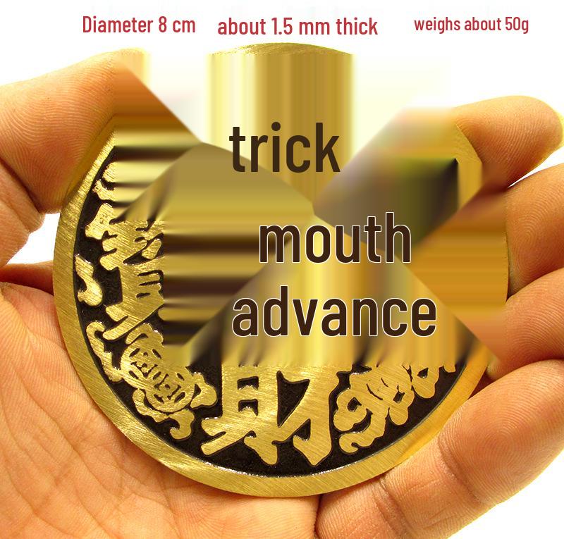 

Feng Shui Large All-Copper Coin Ornament for Home Décor