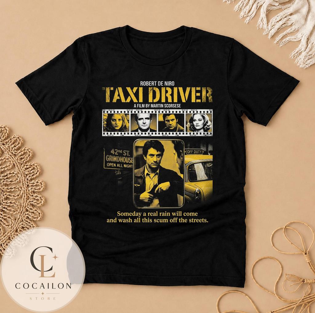 Taxi Driver Film T-Shirt, Robert De Niro Travis Bickle Grafik-T-Shirt