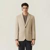 Ferraromilano Wool Blend Solid Classic Jacket Beige (Am0Fozc30153)