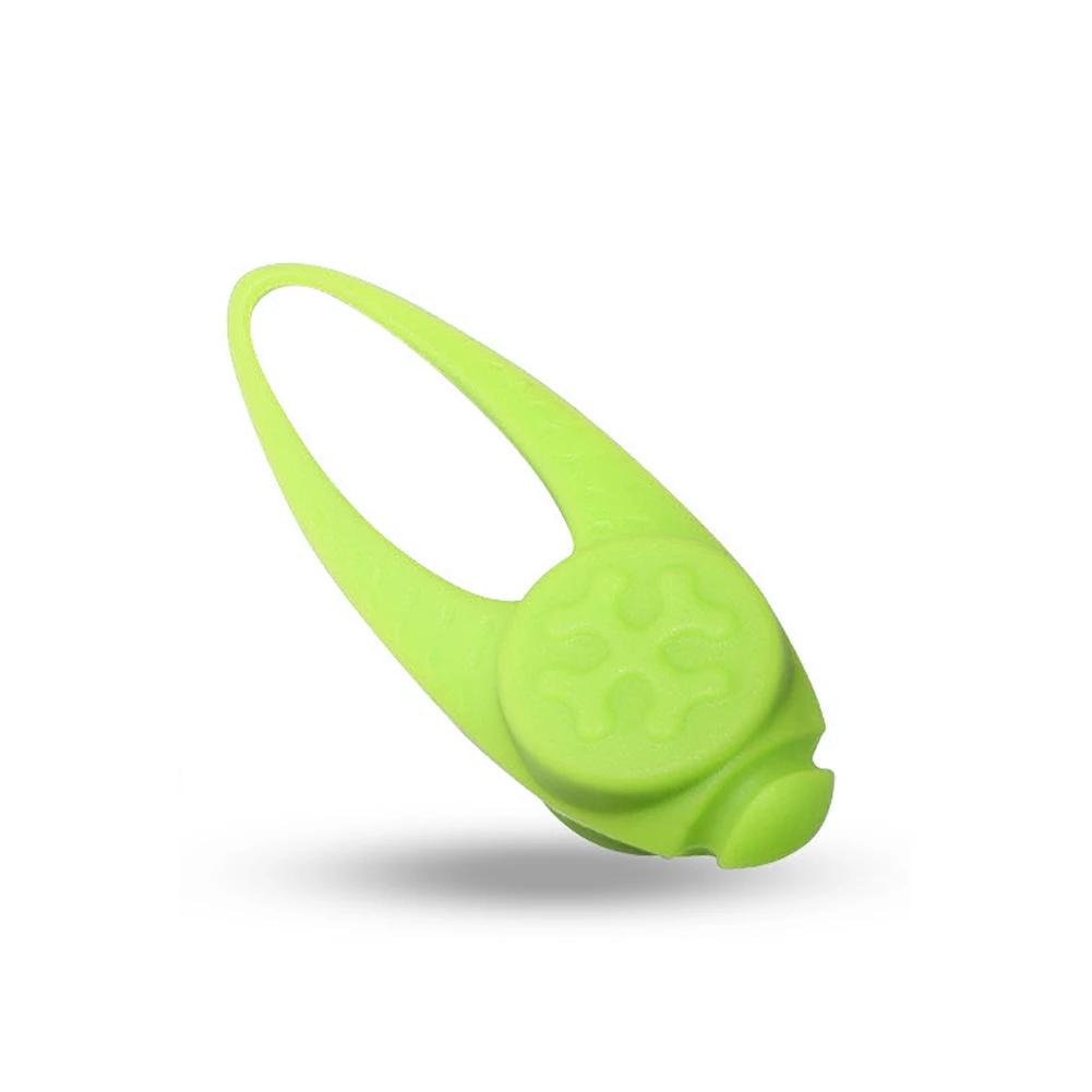Safety Flashing Glow Light New Pet Led Silicone Rubber Pendant Blinking Led Collar Luminous Pendant for Pet Dog Puppy Necklaces