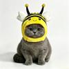 Adjustable Cute Whale Pet Hood Soft Plush Kitten Cosplay Headgear  Holiday Party