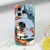 Flying Astronaut Phone Case For iPhone 17 Air 16 16E 15 14 Plus Pro Max Film Hard Cover
