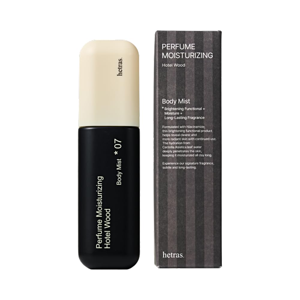 [Offiziell] hetras Double Shot Parfüm Körpernebel 120ml Hotel Wood - Holziges Aroma - Körperspray - Körperpflege - Duft