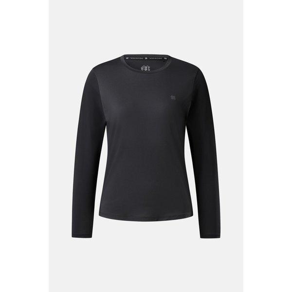 Kolon SportS Women S Hybrid Long Sleeve Tee Jktbm25282blk