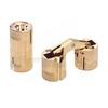 2pcs 8-18mm Copper Brass Door Hinges Cylindrical Hidden Cabinet Concealed Invisible Furniture Barrel Hinge For Hardware Gift Box