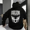 Herbst Winter Täglich Lässig Sportlich Oberbekleidung Männlich Urban Mode Top 2025 Heißer Verkauf Herren Kapuzensweatshirt Satan 666 Bedruckte Hoodies