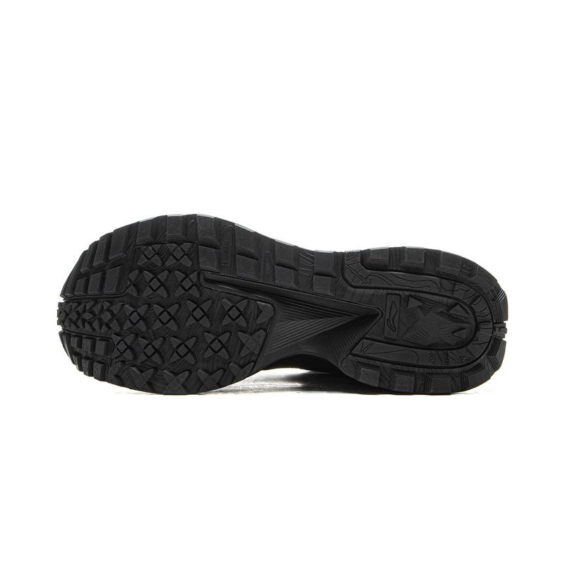 Li Ning Outdoor CF Trail Leder Hi Stoßdämpfend Rutschfest Abriebfest Wasserdicht Stützend Warm Greifend High-Top Wanderschuhe AHTU015-4