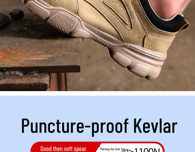 Prodyšná přeshraniční bezpečnostní pracovní obuv pro všechna roční období