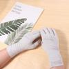 Ice Silk Long Sunscreen Gloves Elastic Touch Screen Touch Screen Ice Silk Gloves Breathable Comfortable Cycling Driving Gloves