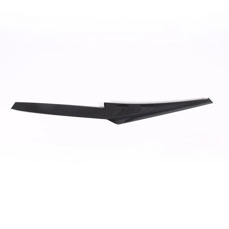 For BMW 3 Series/i3/4 Series/i4 23-24 Central Control Trim Strips, Instrument Panel Trim Strips, ABS Carbon Fiber Pattern 1pcs