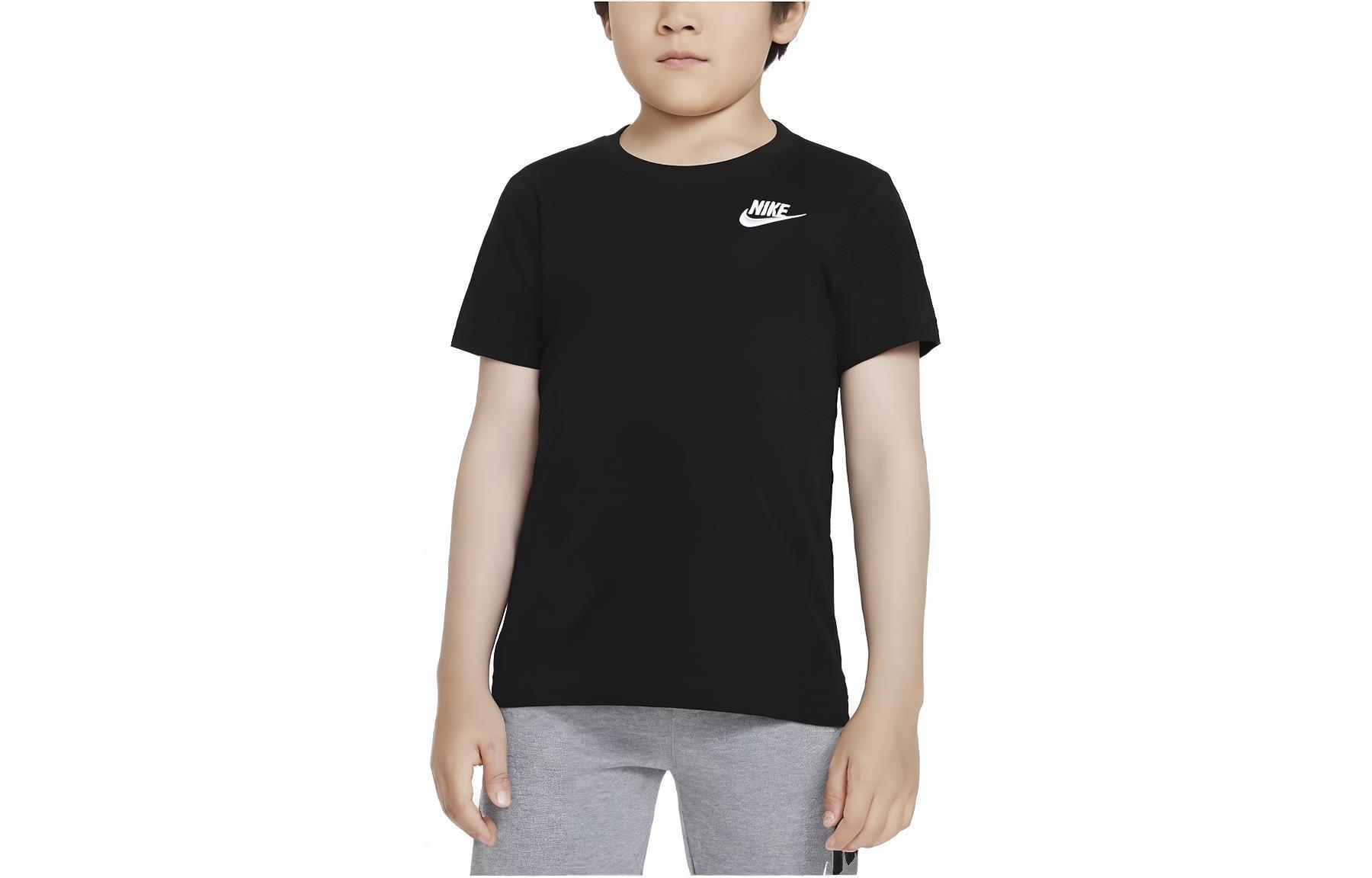

Nike Kids T Shirts Crew Neck Moderate DQ4251-010 6
