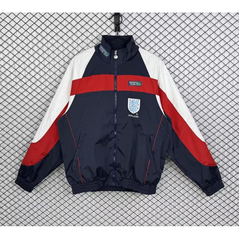 Maglia da Calcio Stile Vintage Giacca Sportiva Casual da Adulto Giacca a Vento Tutto