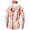Men's Quick Dry Long Sleeve Sun Hoodie for Fishing Gym Running