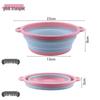 Portable Folding Wash Basin for Kitchen, Dorm, and Infant Care