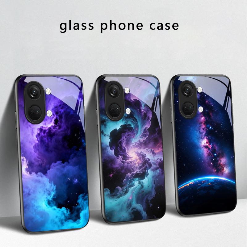 Heißes Orange-Gold-Farbe Für OnePlus Ace 2 3 2V 5 Pro Nord CE 2T 2 3 Lite N20 N30 6 7T 8 8T 9 10 Pro 11R 12R 13R Glas Handyhülle