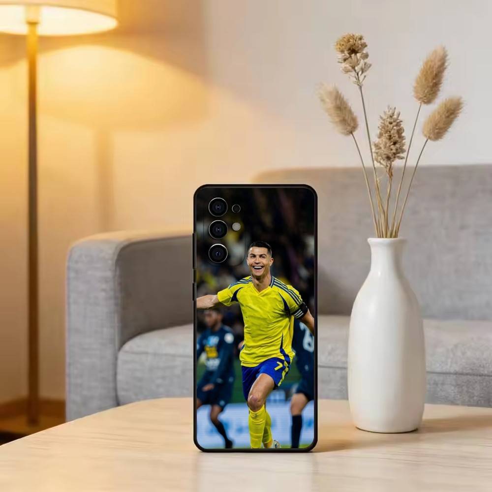 C-Ronaldo Phone Case For Samsung S25,S24,S21,S22,S23,S30,Ultra,S20,Plus,Fe,Soft Silicone Black Cover
