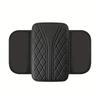 1pc PU Leather Car Armrest Pad with Side Storage Bag, Durable Vehicle Interior Accessory