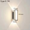 Outdoor LED Porch Wall Lamp IP65 Waterproof Wall Mounted Sconce Garden Courtyard Home Exterior Wall Lighting Fxiture AC110/220V