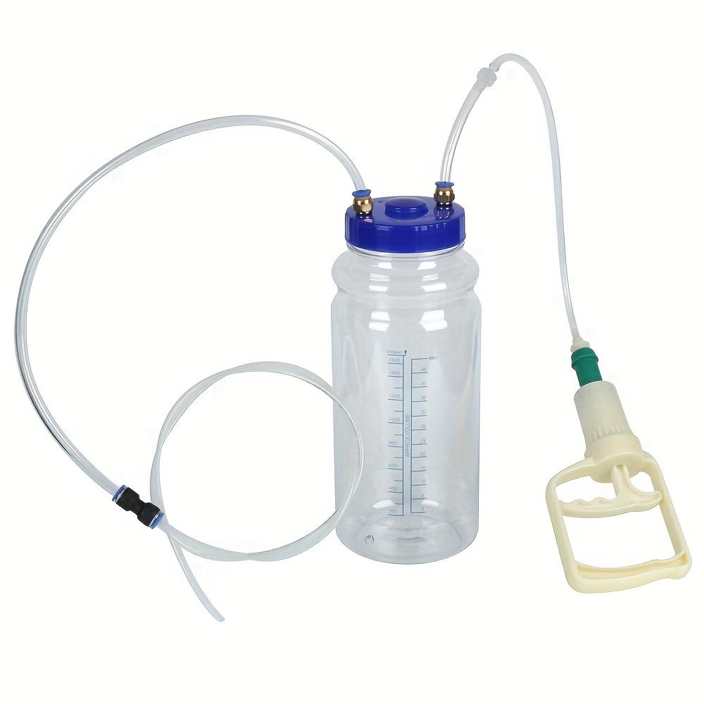 1pc Universal 67.63oz PE for Manual Oil Change Vacuum , Uncharged Suction Tool for Car Maintenance, No Battery Required