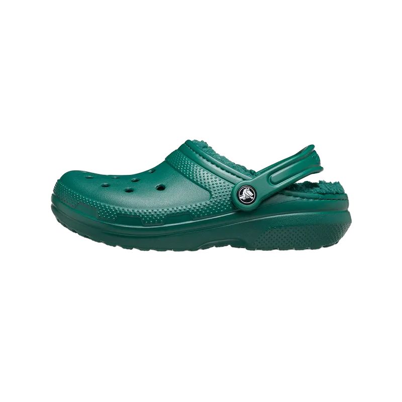 

Crocs Warm, light and comfortable round-toed slippers hole shoes for men and women emerald 38-39 изумрудный