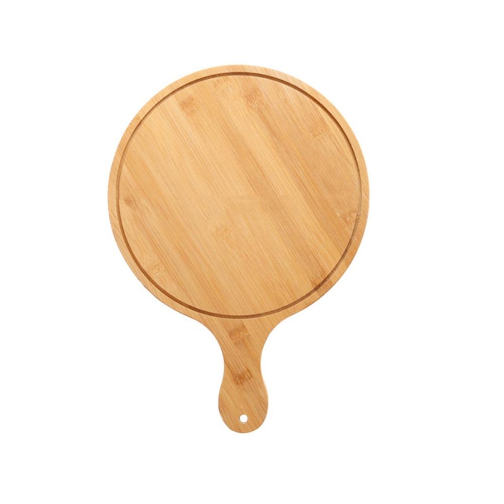 Durable Bread Serving Board Bamboo Pizza Making Peel Practical Wooden Pizza Paddle  Kitchen Tools