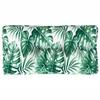 Pallet Cushion with Leaf Pattern 70 X 40 X 12 Cm Fabric