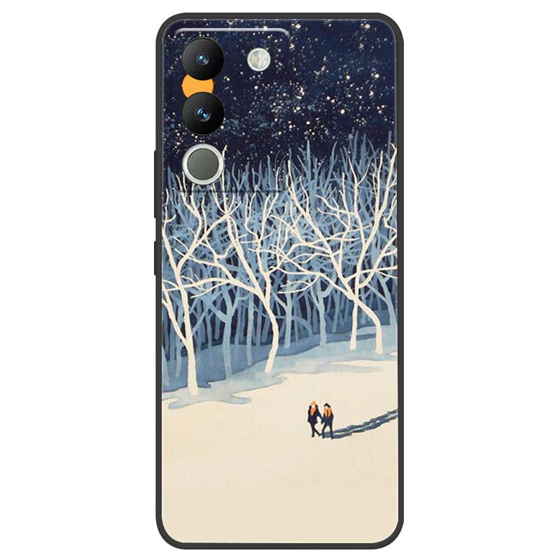 For VIVO V29E Case V2317 Camer Protective Shell For VIVO Y200 5G Phone Case Soft Silicone TPU Back Cover V2307 Shockproof Fundas