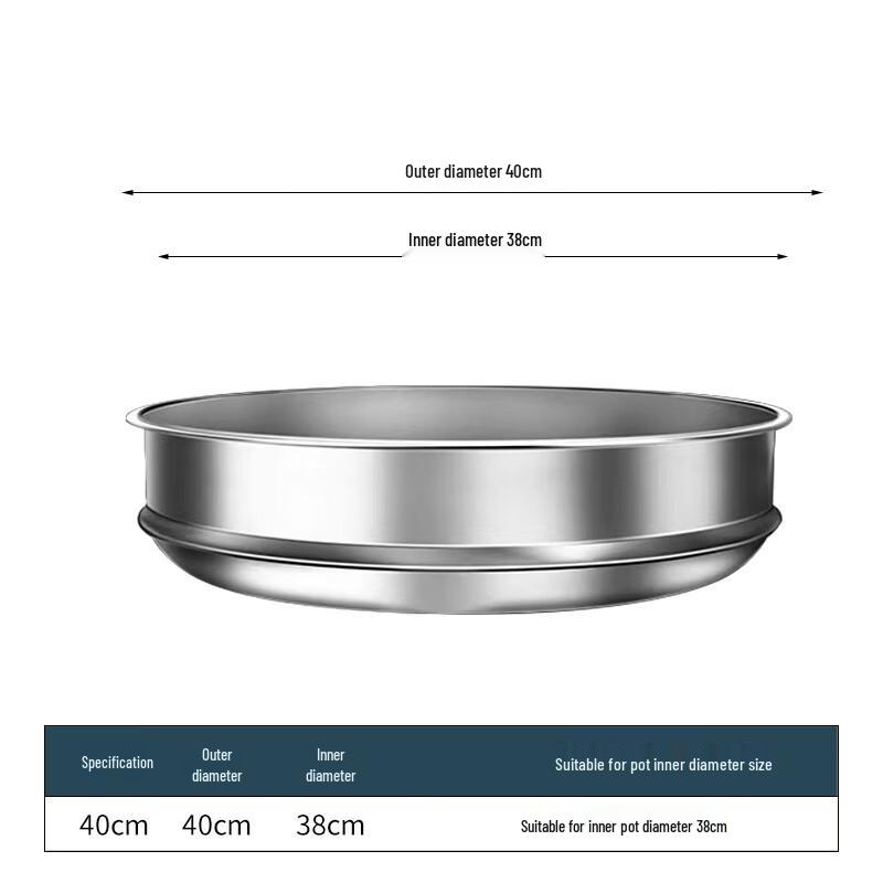 Xihe 40cm High Arch Stainless Steel Pot Lid