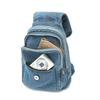 Zaino Borsa a Tracolla da Donna Borsa da Petto Multiuso Zaino in Denim All-match