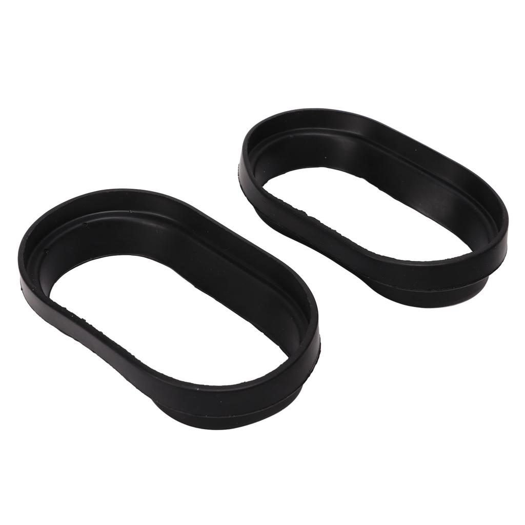 2 Pcs Air Intake Tube Duct Rubber Boot Inlet Pipe Seal Replacement for Suzuki GSXR 600 750 1000