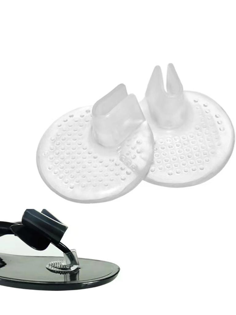 1/3pairs Soft Flip Flop Gel Cushions Pad Toe Protectors for Thong Sandal Lnserts Guards Insoles Shoes Grip Pads Metatarsal Pad