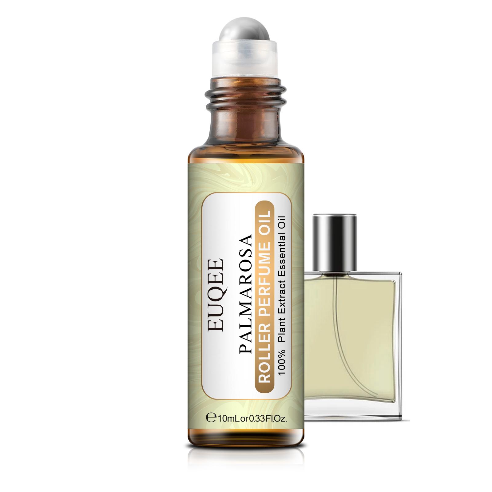 

5 шт. роликовое парфюмерное масло EUQEE для увлажнителя, аромат D-Jadore Angle, фрезия, кокос и ваниль, цветочное эфирное масло для диффузора, духи «сделай сам» 5pcs-Palmarosa