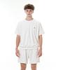 Beikeusyeocheu Terry Crew Neck Short Sleeve Oatmeal