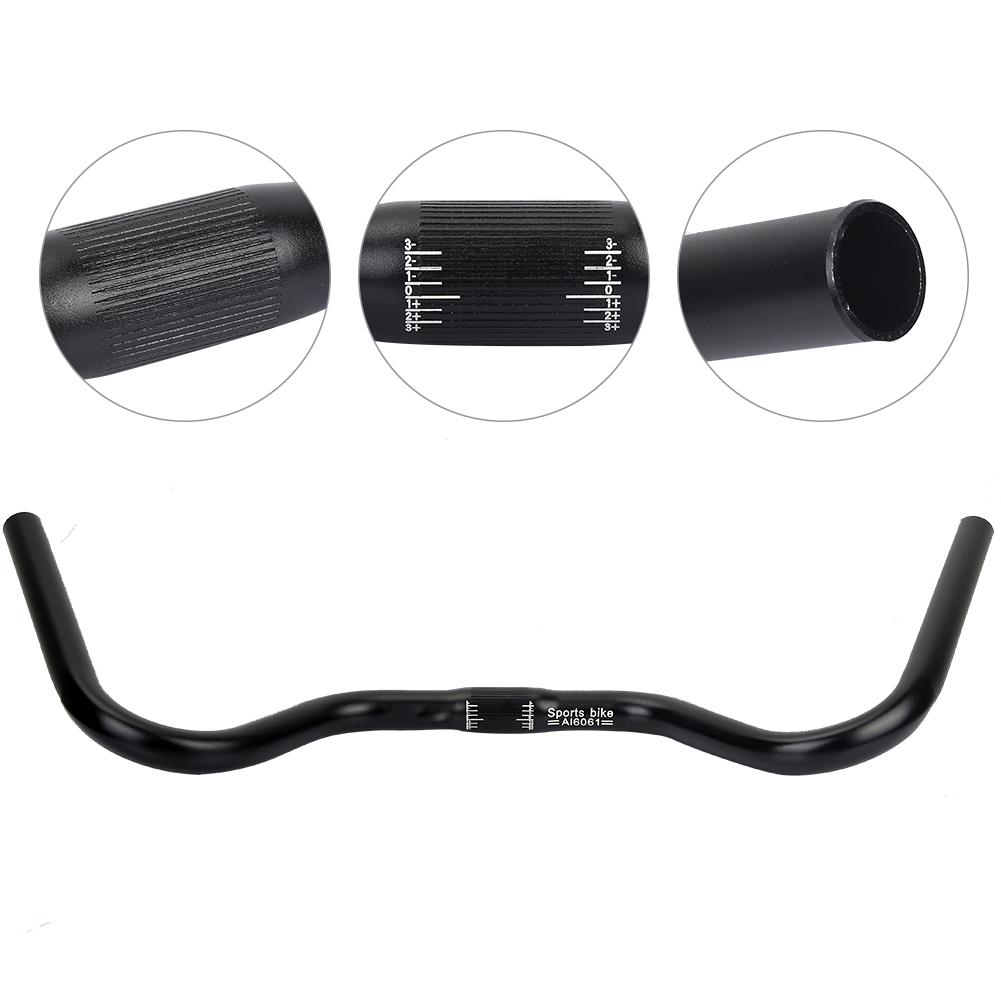 Mânere Clasice Vintage Ghidon Bicicletă Aliaj Aluminiu pentru Ciclism Montan Rutier