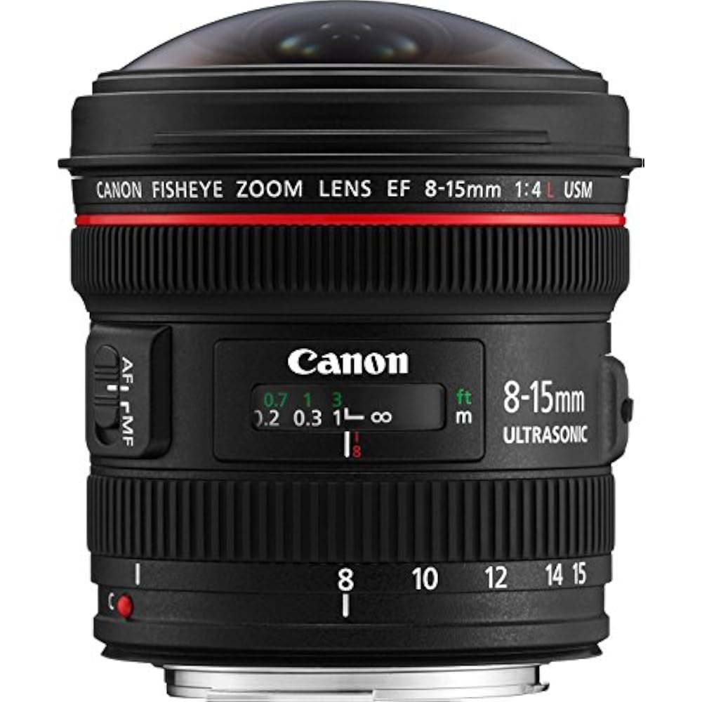 Canon Ultra Wide Angle Zoom Lens EF8-15mm F4L Fisheye USM Full Size Compatible