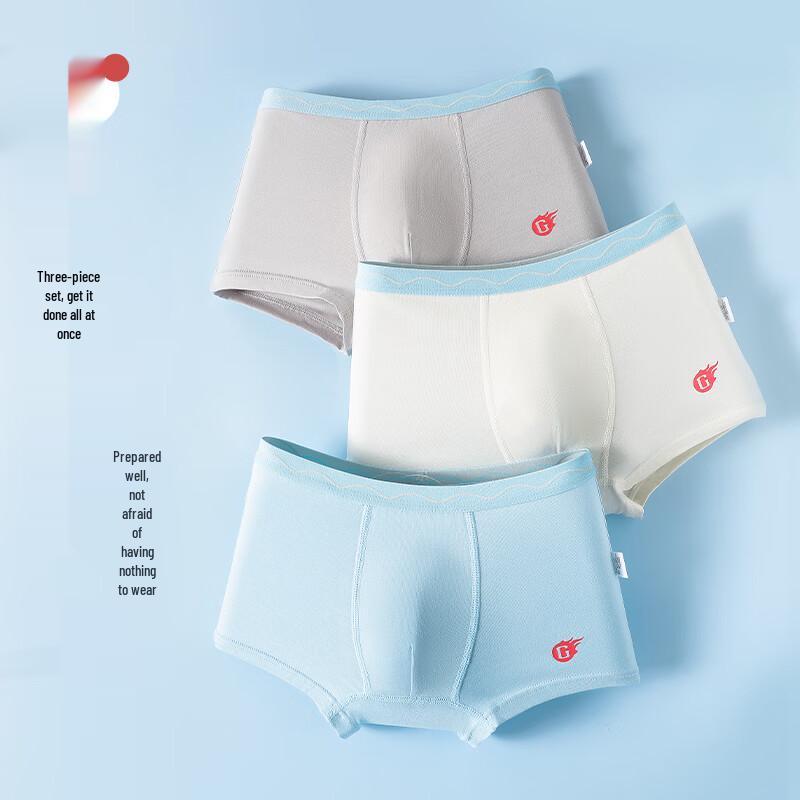 Yalu Boys' Cotton Boxer Briefs 3-Pack