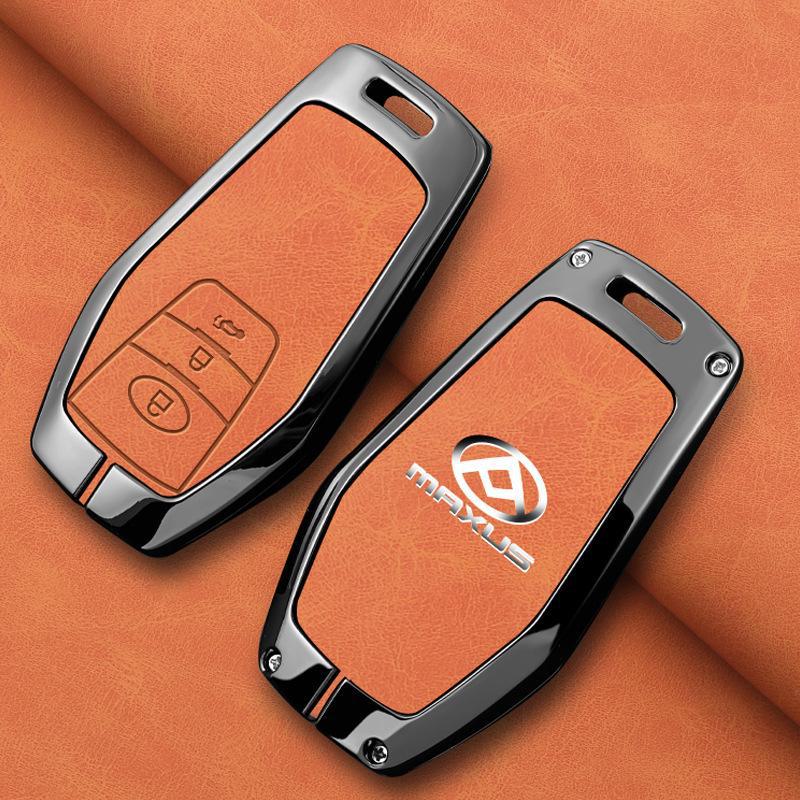 Capa de Chave SAIC Maxus D90 para Carro Maxus G50 2019 Feminino, Carcaça de Metal de Alta Qualidade com Fivela.