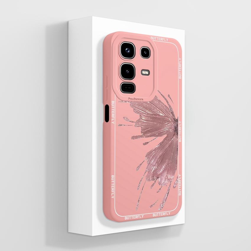 For Infinix Note 50x 50s 50 Pro Plus GT 10 30 Pro 5G Phone Cases Cute Cat Patterns Screen Protector Liquid Silicone Anti Slip Shell For Infinix Casing