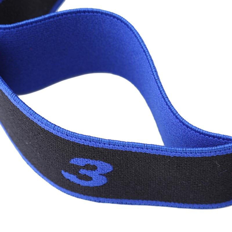 Adult 8-section Digital Belts Yoga Stretching Belt High Elasticity Yoga Auxiliary Stretching Belt Dance Belt Tension Belts