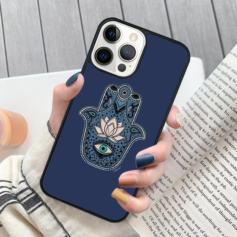 

Hamsa Hand of Fatima Phone Case for iPhone 17 Air 16 15 14 12 13 PLUS 11 PRO MAX Cover Fundas Shell iPhone 11pro max