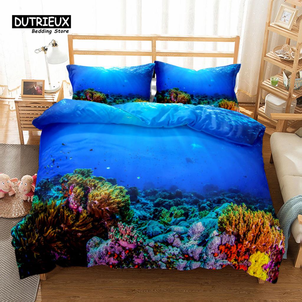 

Странный гигантский осьминог пододеяльник комплект, осьминог постельное белье, мягкий удобный дышащий пододеяльник, для спальни гостевой комнаты декор EU single(135x200cm)