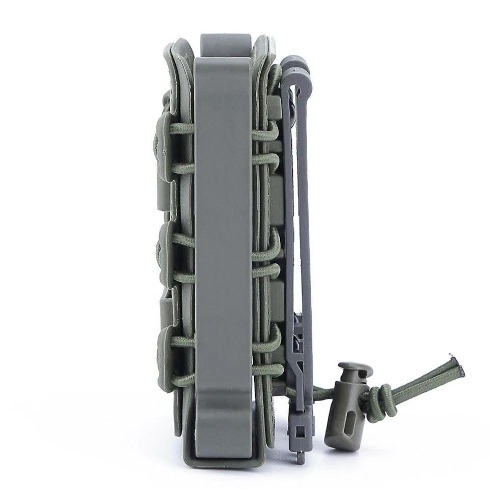 Tactical Fast Mag TPR Flexible Molle Magazine Pouch Carrier for Ar15 M4 5.56/7.62 Mag Pouch Rifle Pistol Magazine Holder