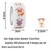 500 Sheets of Cute Animal Motivational Stickers for Kids - Reward, Praise, and Encourage Students