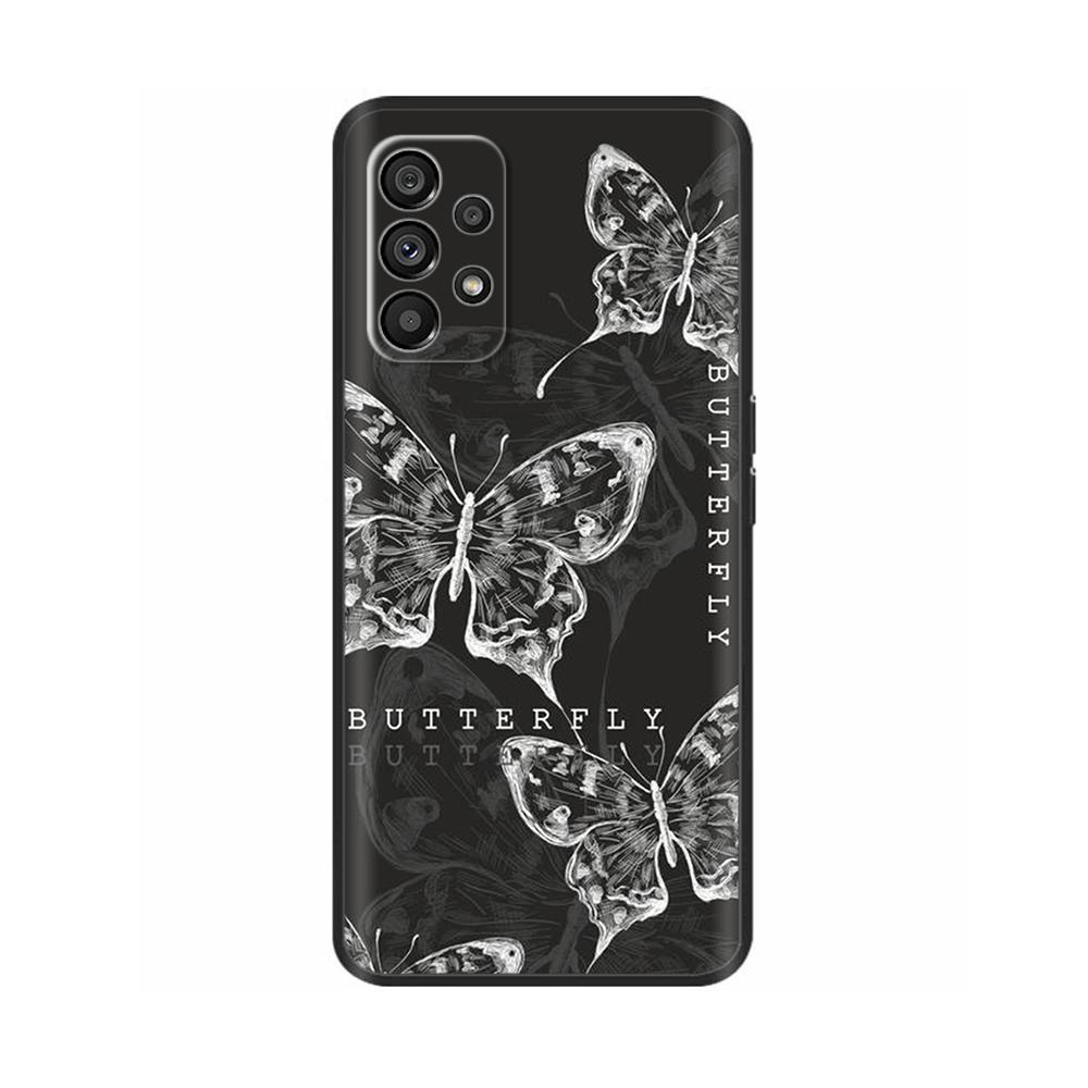 For Samsung A53 Case Cute Panda Flower TPU Soft Silicone Case For Samsung Galaxy A53 5G Cover A 53 SM-A536B Phone Cases Fundas