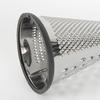 Grater Labor-saving Comfortable Grip Non-slip Rubber Bottom Manual Stainless Steel Cone Cheese Grater with Handle Home Supply